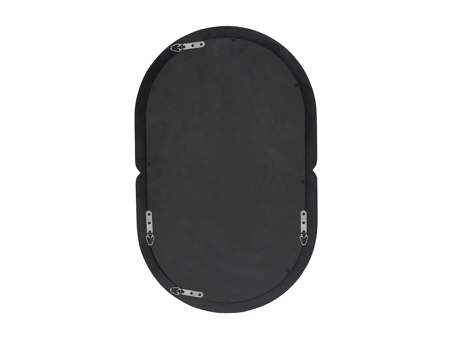 Spiegel Poster/PVC/Spiegelglas/Schwarz