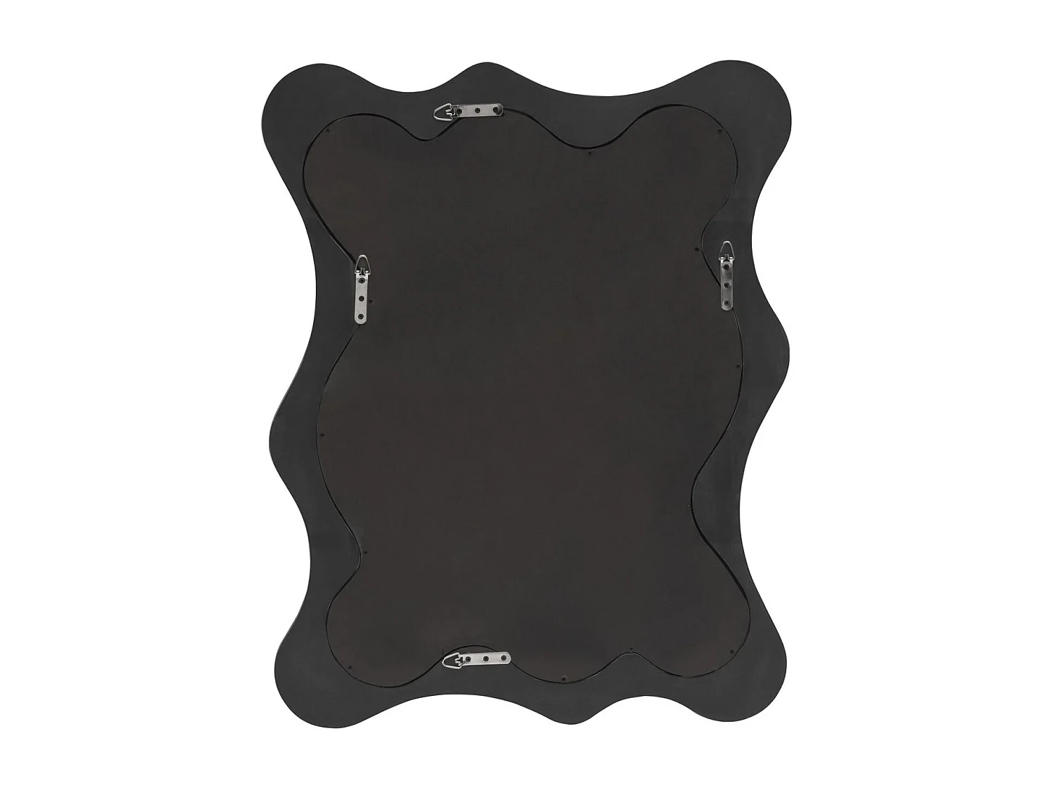 Spiegel Deco/MDF/PVC/Spiegelglas/Silber