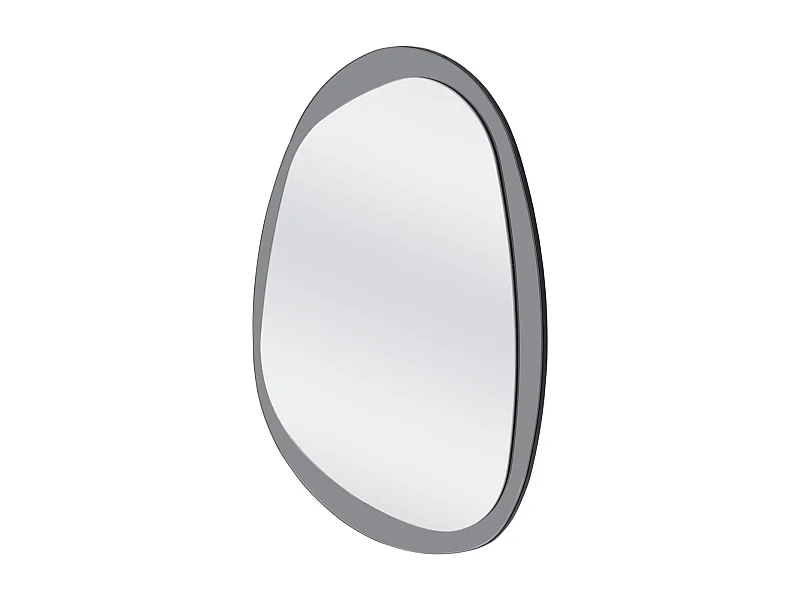 Miroir Plaza/MDF/Verre miroir/Gris