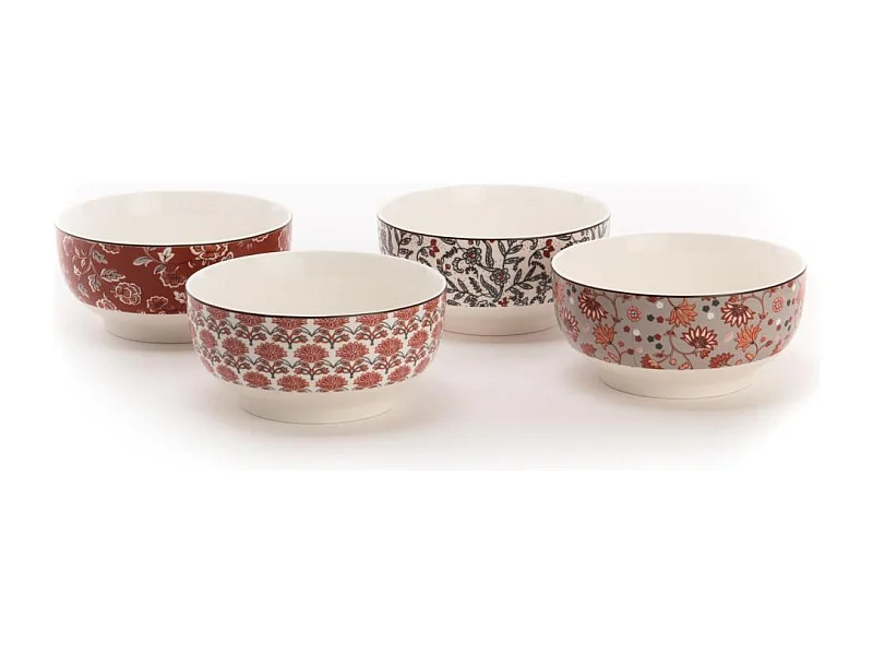 Coffret 4 bols Anjali 40cl