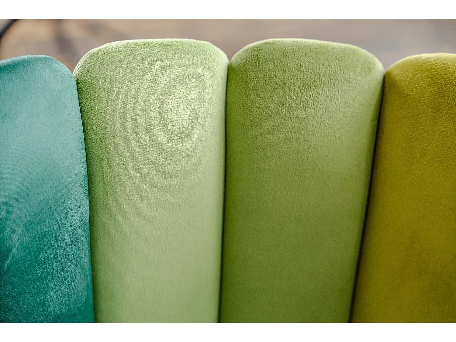 Chaise de salle à manger - Vert Velours - JADA