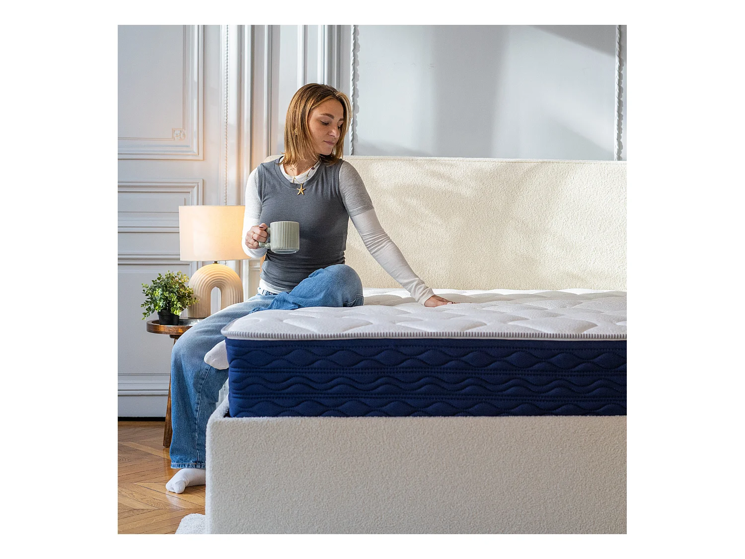 Matelas mémoire de forme 180x200cm épais 20cm Lumea One +