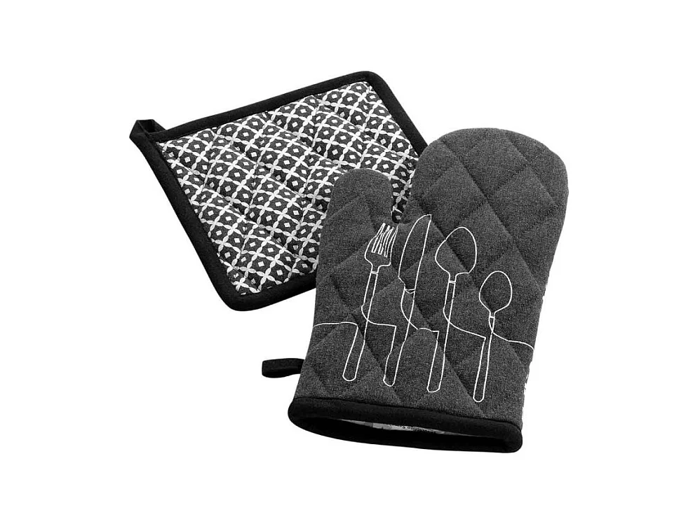 Gant & Manique Coton "Cuisiline" 28cm Anthracite