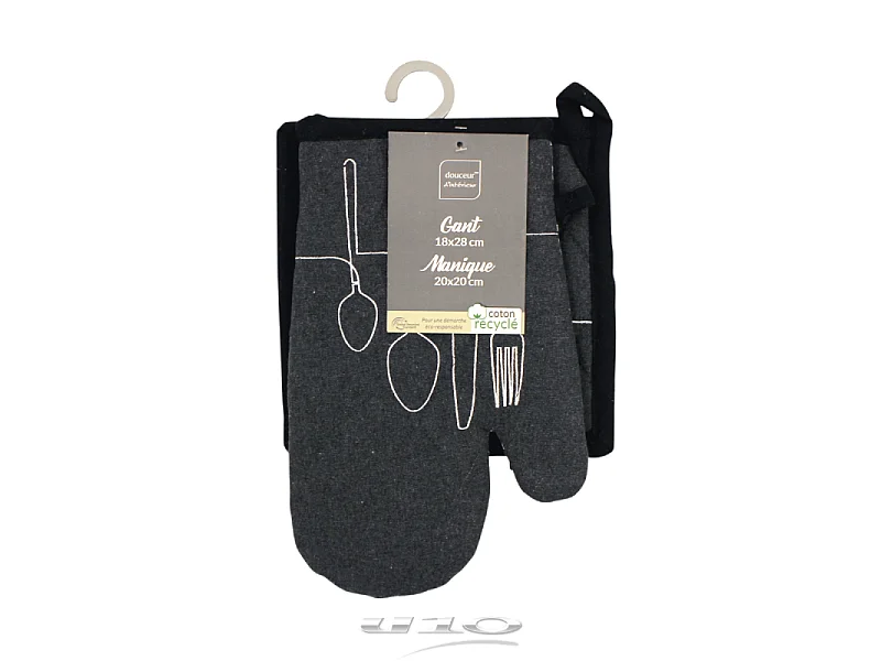 Gant & Manique Coton "Cuisiline" 28cm Anthracite