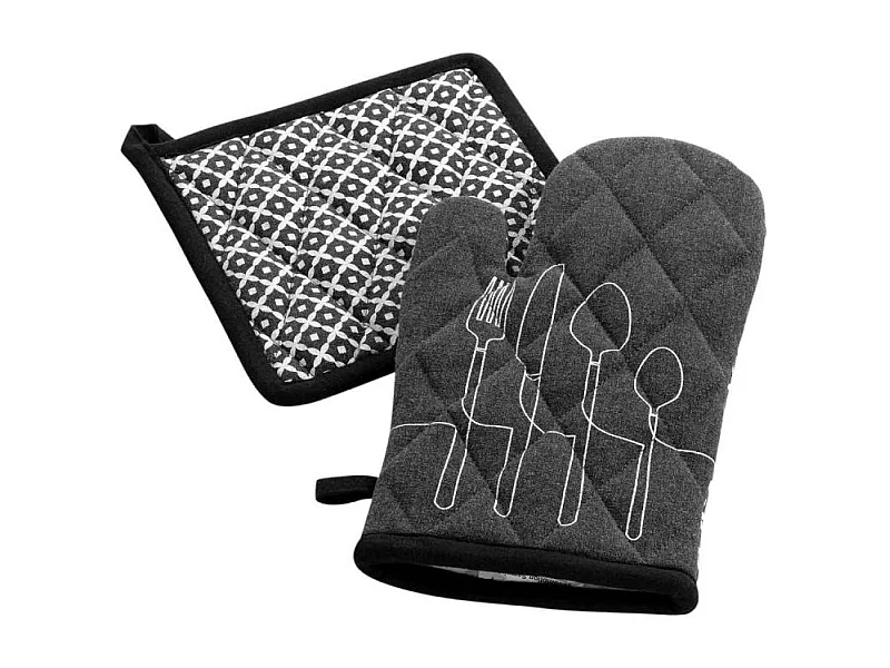 Gant & Manique Coton "Cuisiline" 28cm Anthracite