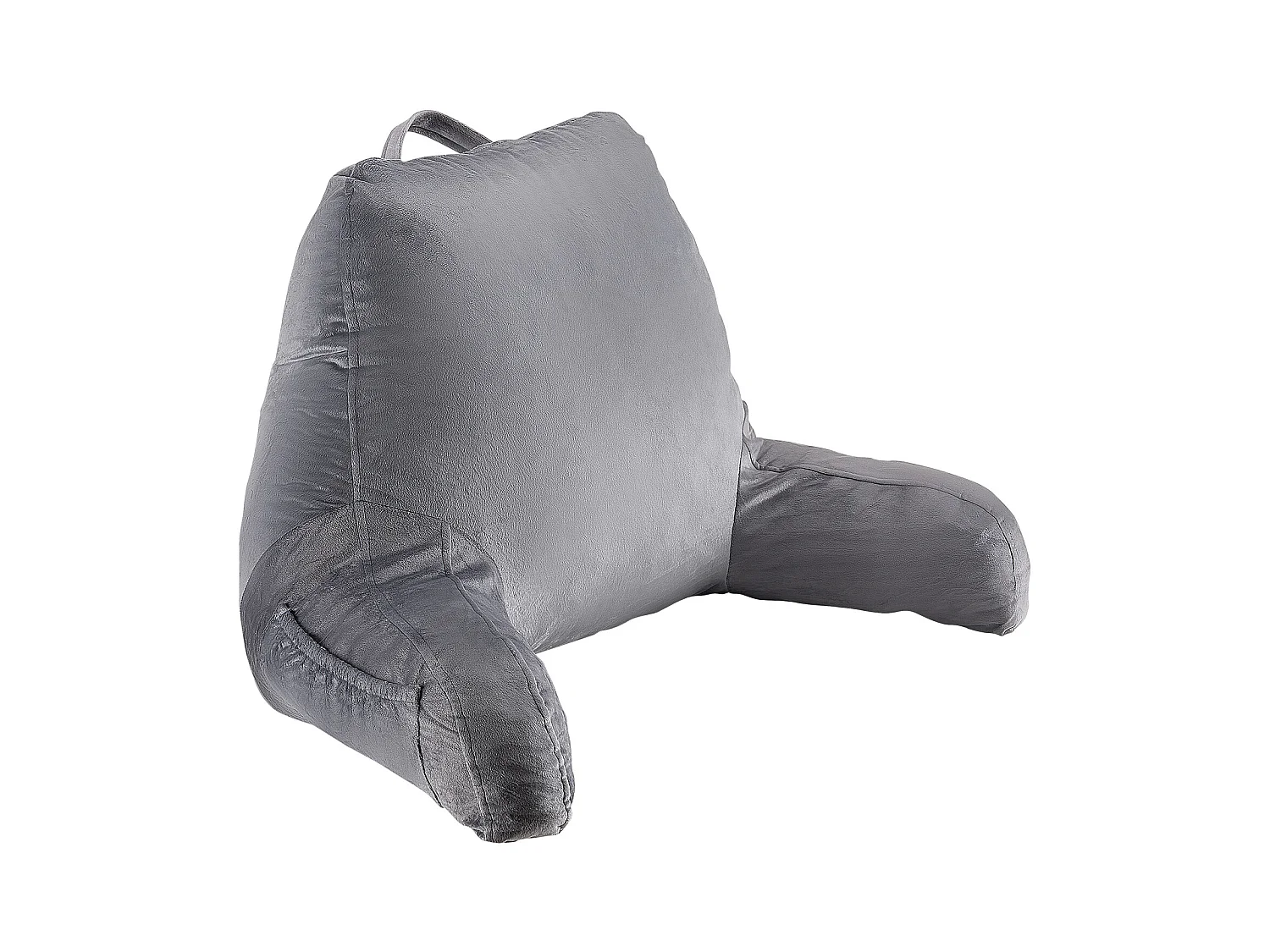 Coussin de Lecture SucceBuy Taille Standard, Oreiller en Mousse à Mémoire de Forme avec Tissu en Velours Doux Lavable, Équipé de 3 Poches Pratiques