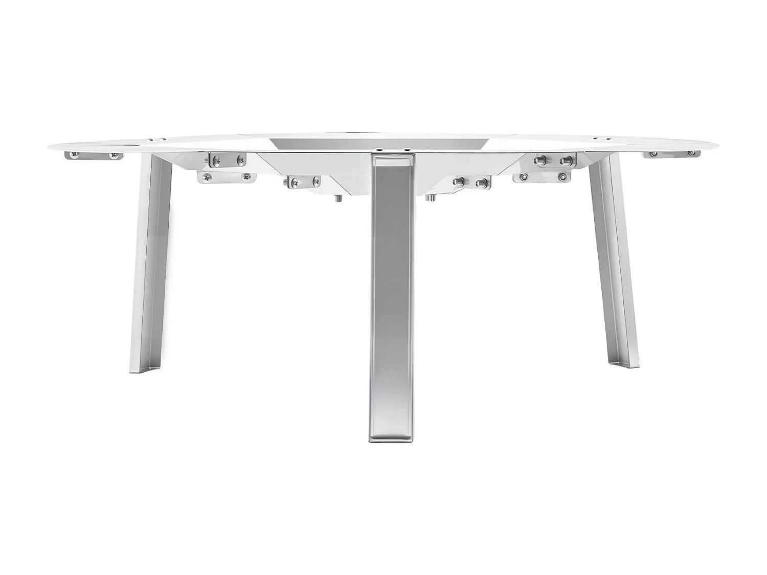 Diffuseur de Chaleur SucceBuy pour Brasero, 68.5x25.4 cm Protection Ronde pour Feu de Camp en Acier Inoxydable 304, Couvercle de Brûleur Amovible