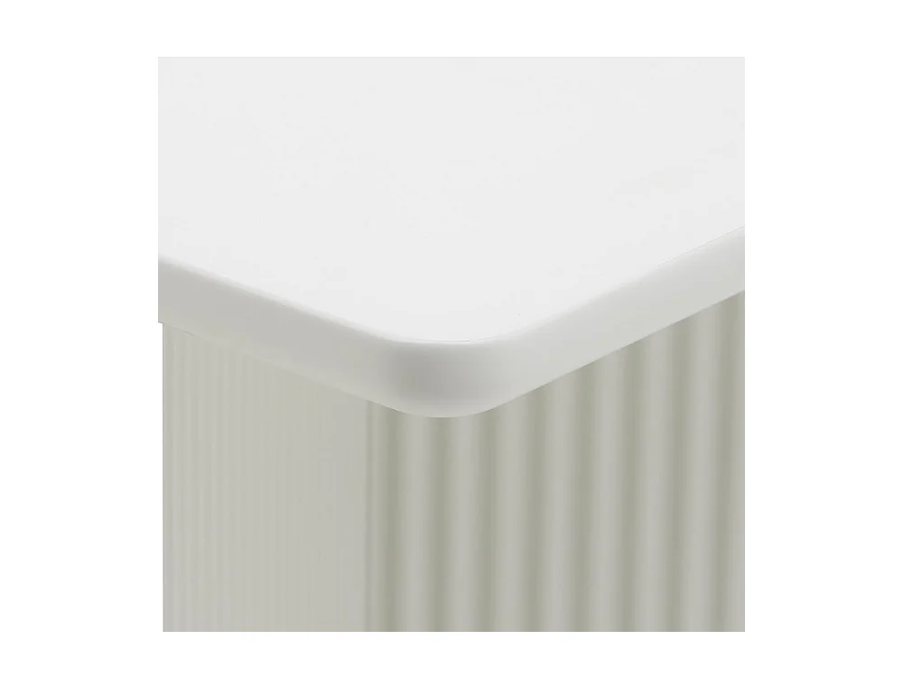 Table à manger 200 cm - Bois strié - MIRANO