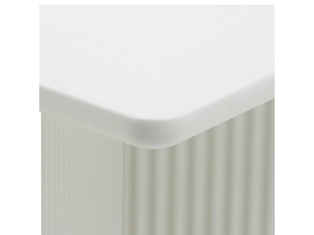 Table à manger 200 cm - Bois strié - MIRANO