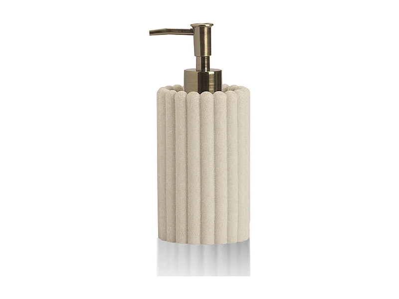 Distributeur savon resine beige LUGANO