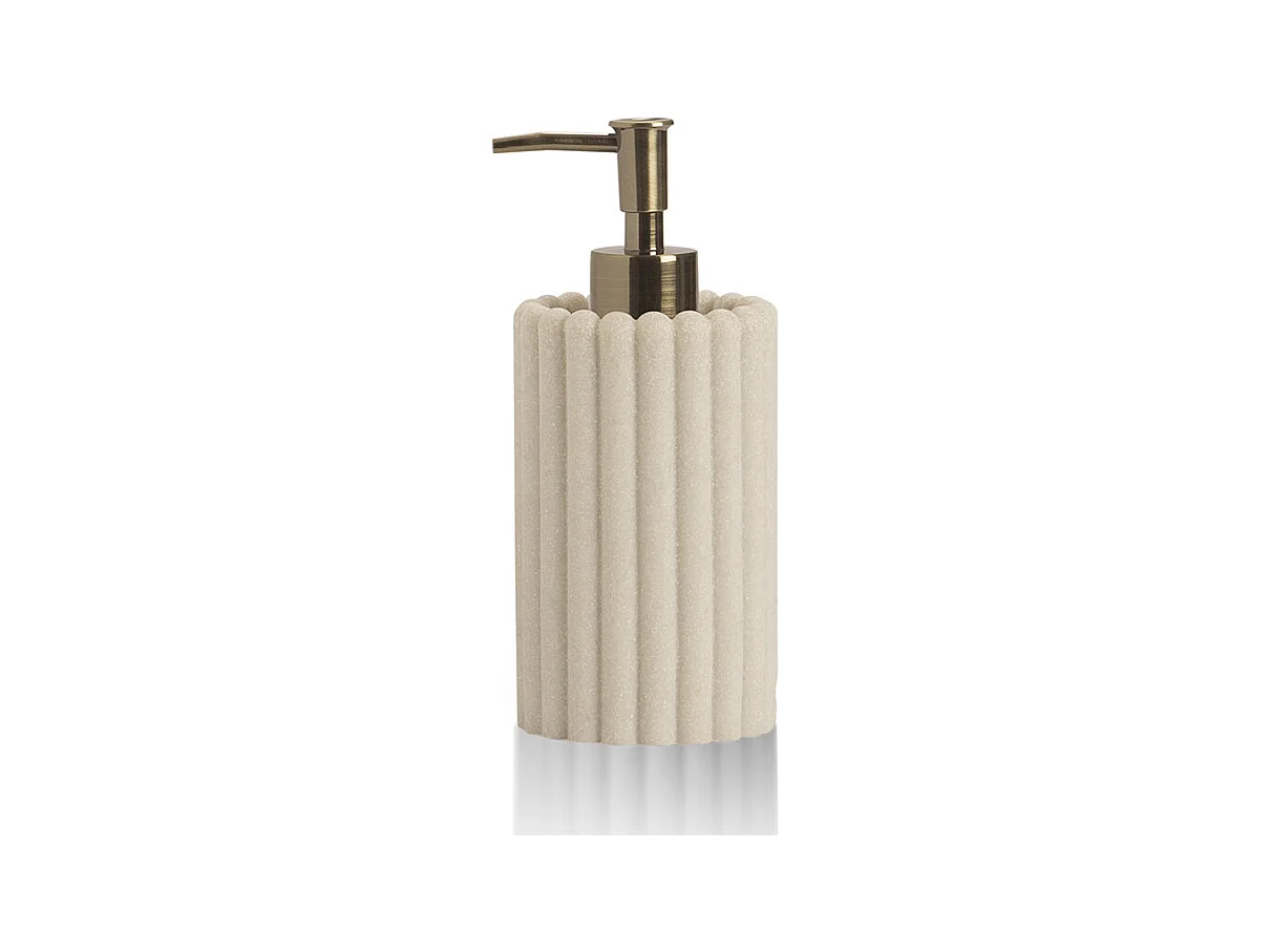 Distributeur savon resine beige LUGANO