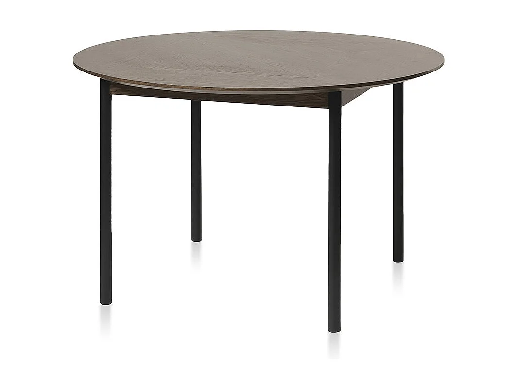 Buffet haut 2 portes 2 tiroirs bois foncé 90x130x44,8 cm