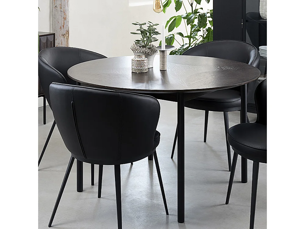 Buffet haut 2 portes 2 tiroirs bois foncé 90x130x44,8 cm