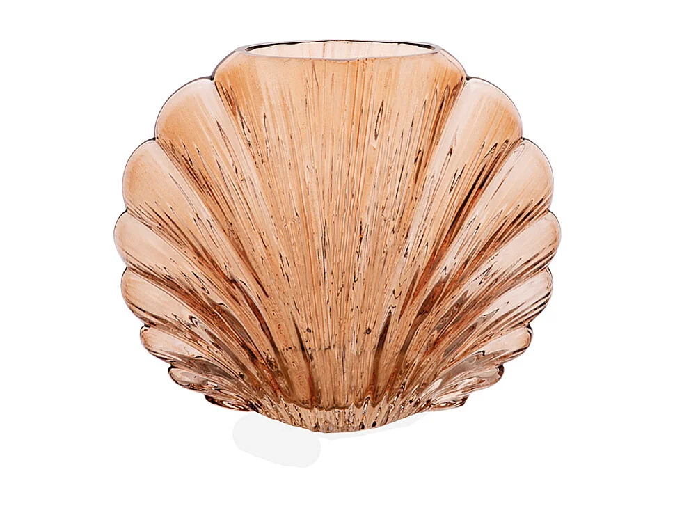 vase verre jaune rosalia - 16,5x30 cm