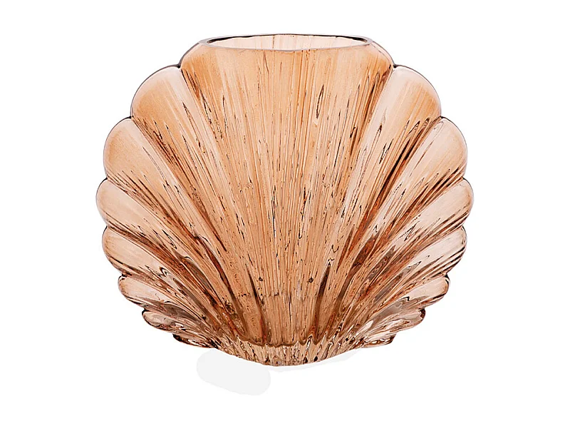 vase verre jaune rosalia - 16,5x30 cm