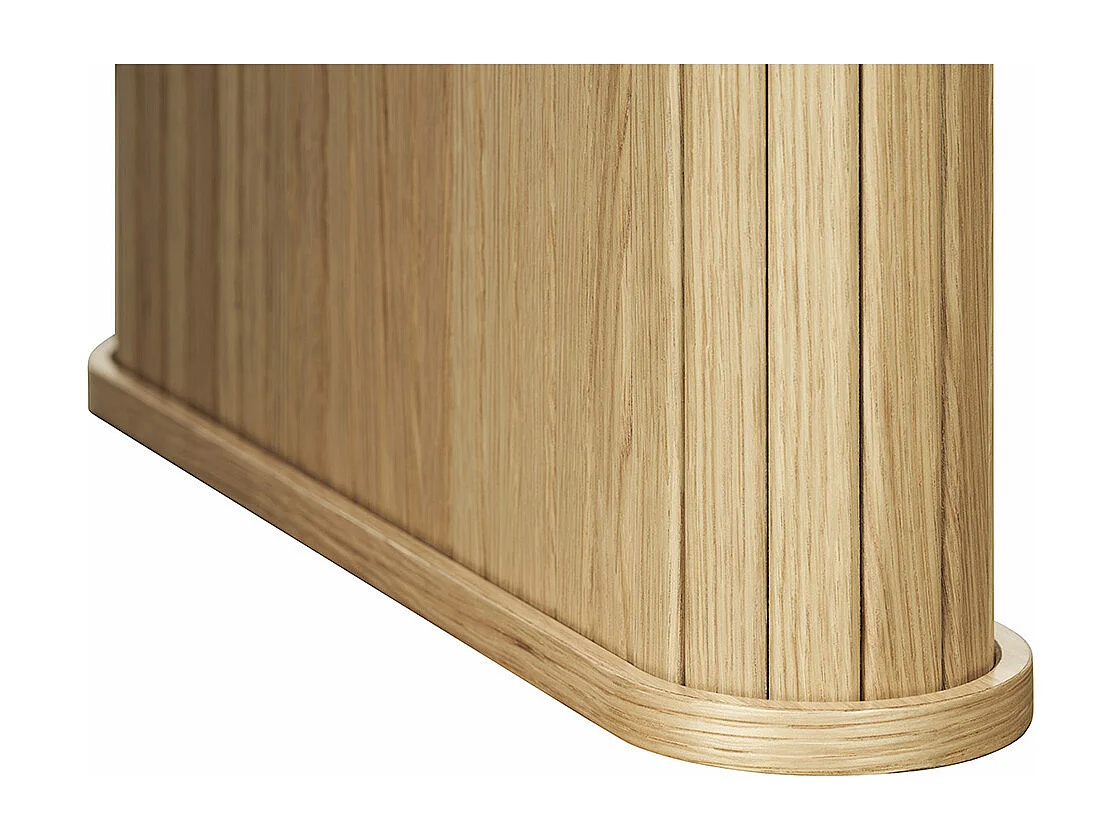 Table à manger 190 cm - Bois naturel - ALBA