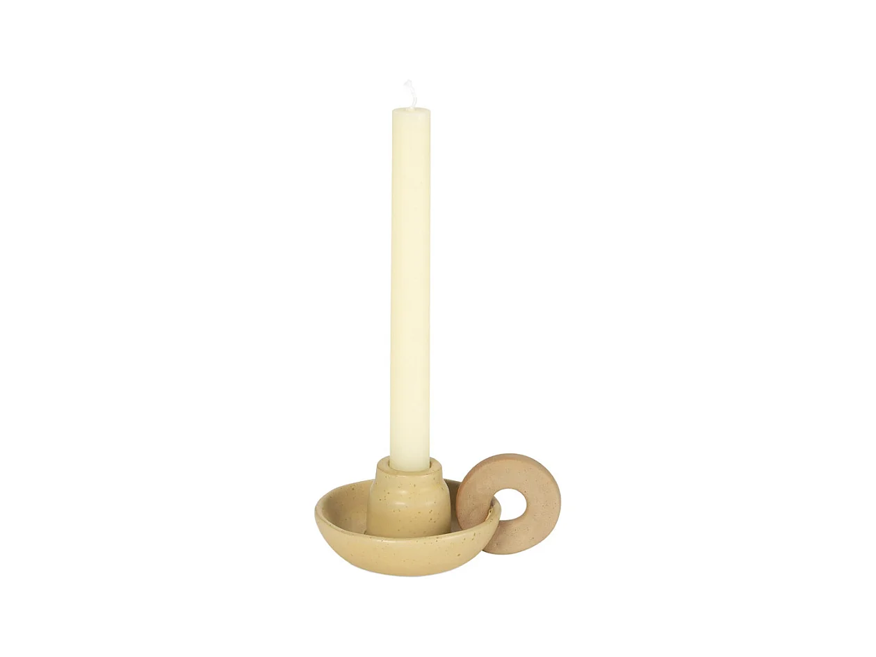 chandelier céramique beige notte