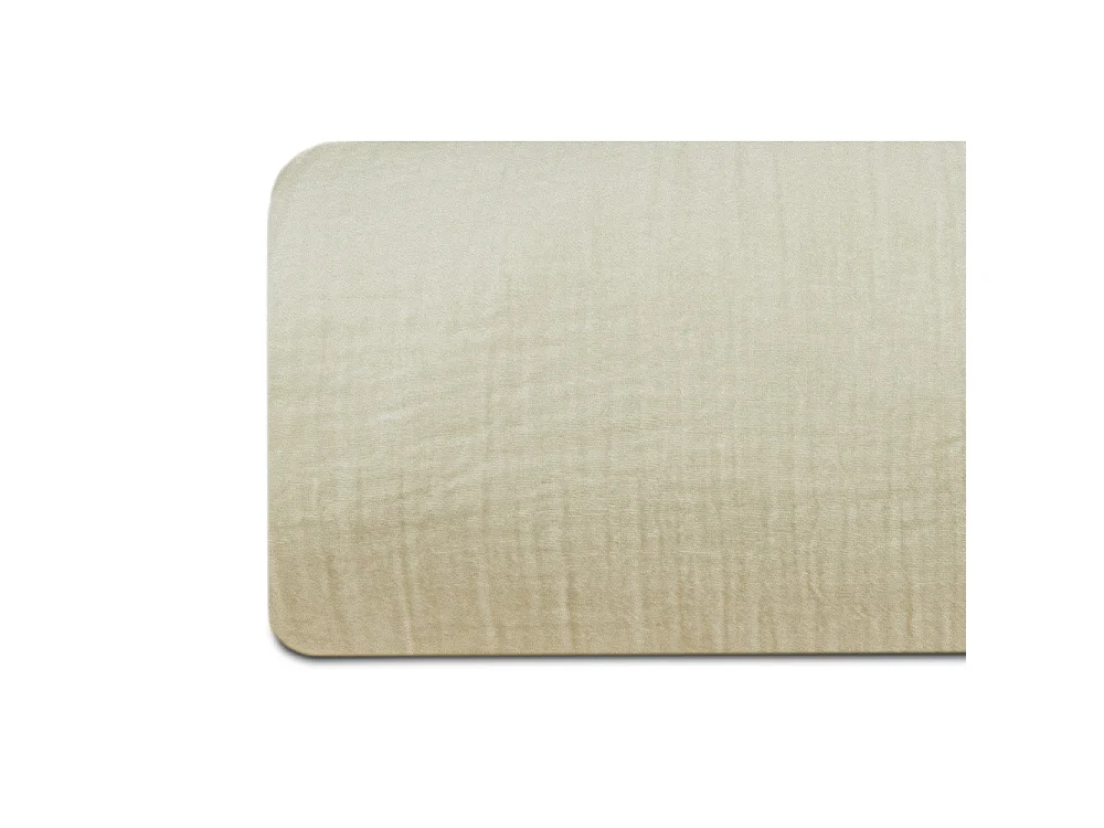 Drap - housse gaze de coton sable 90x190 cm