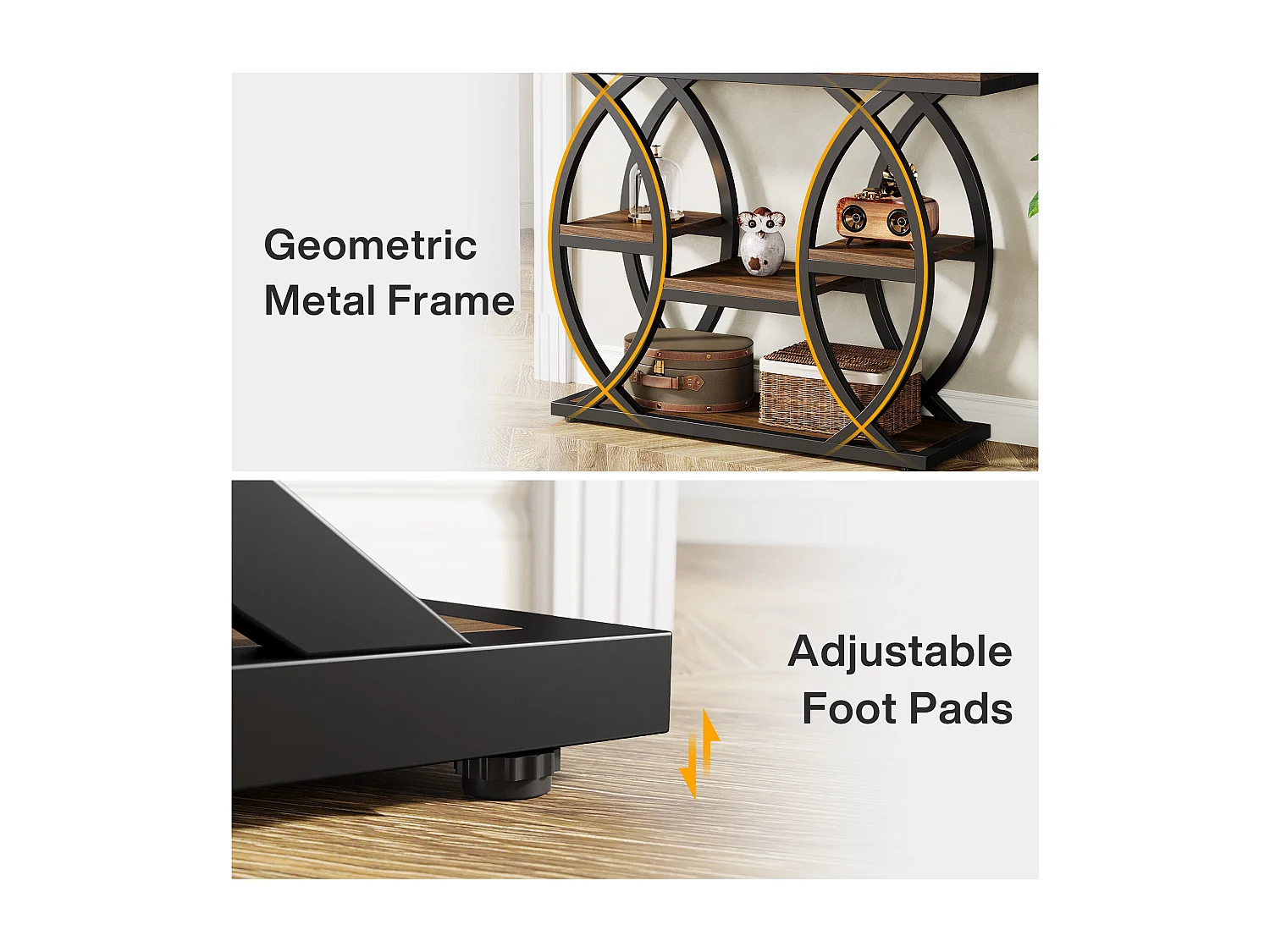 Tavolino rotondo moderno con piano in finto marmo bianco, tavolino da caffè, tavolino da cocktail