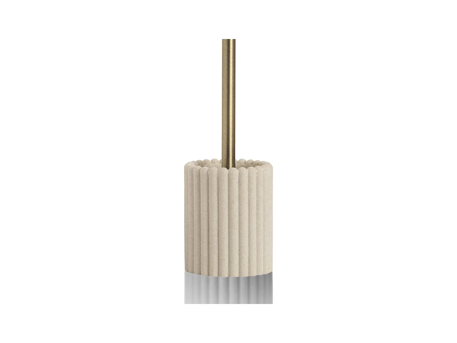 Brosse wc resine beige LUGANO