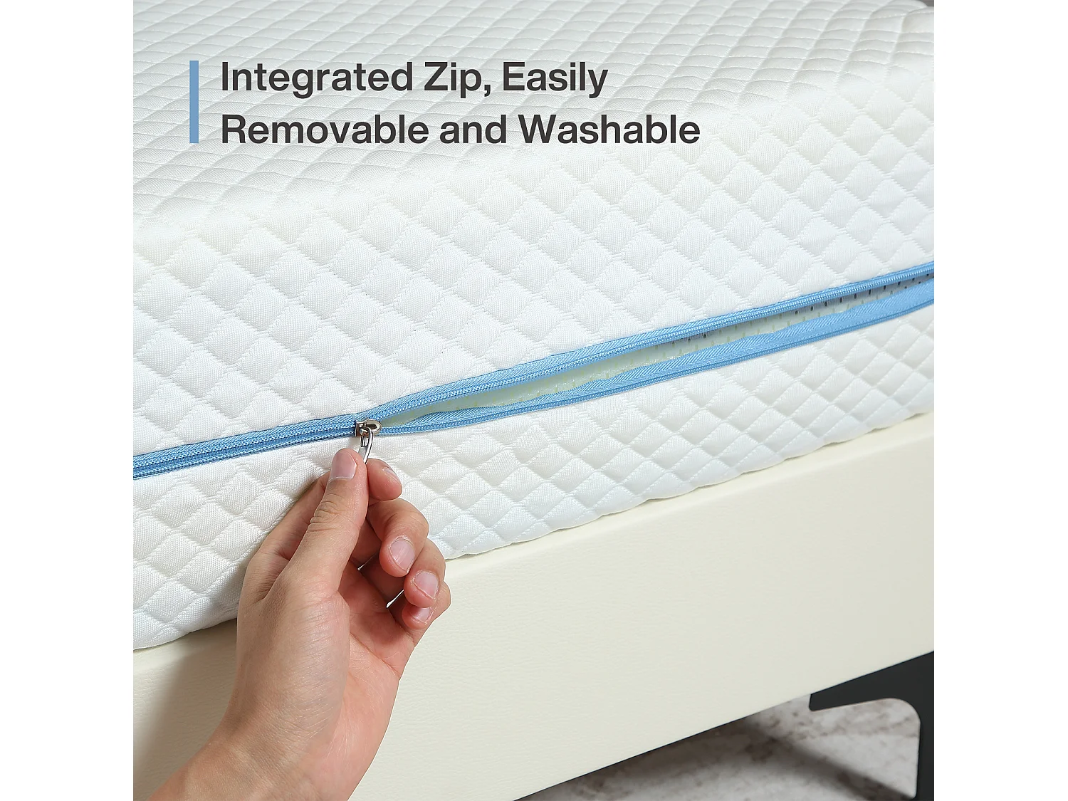 Lot de 2 Matelas 90x200 cm, Épaisseur 20 cm, Matelas en Mousse à Mémoire de Forme, Ergonomique en Forme de S, 7 Zones H3 Fermeté Moyenne, Soutien Parfait