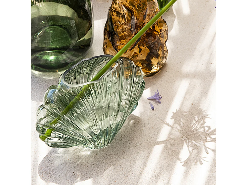 vase céramique terracotta terra - 13x13x26 cm