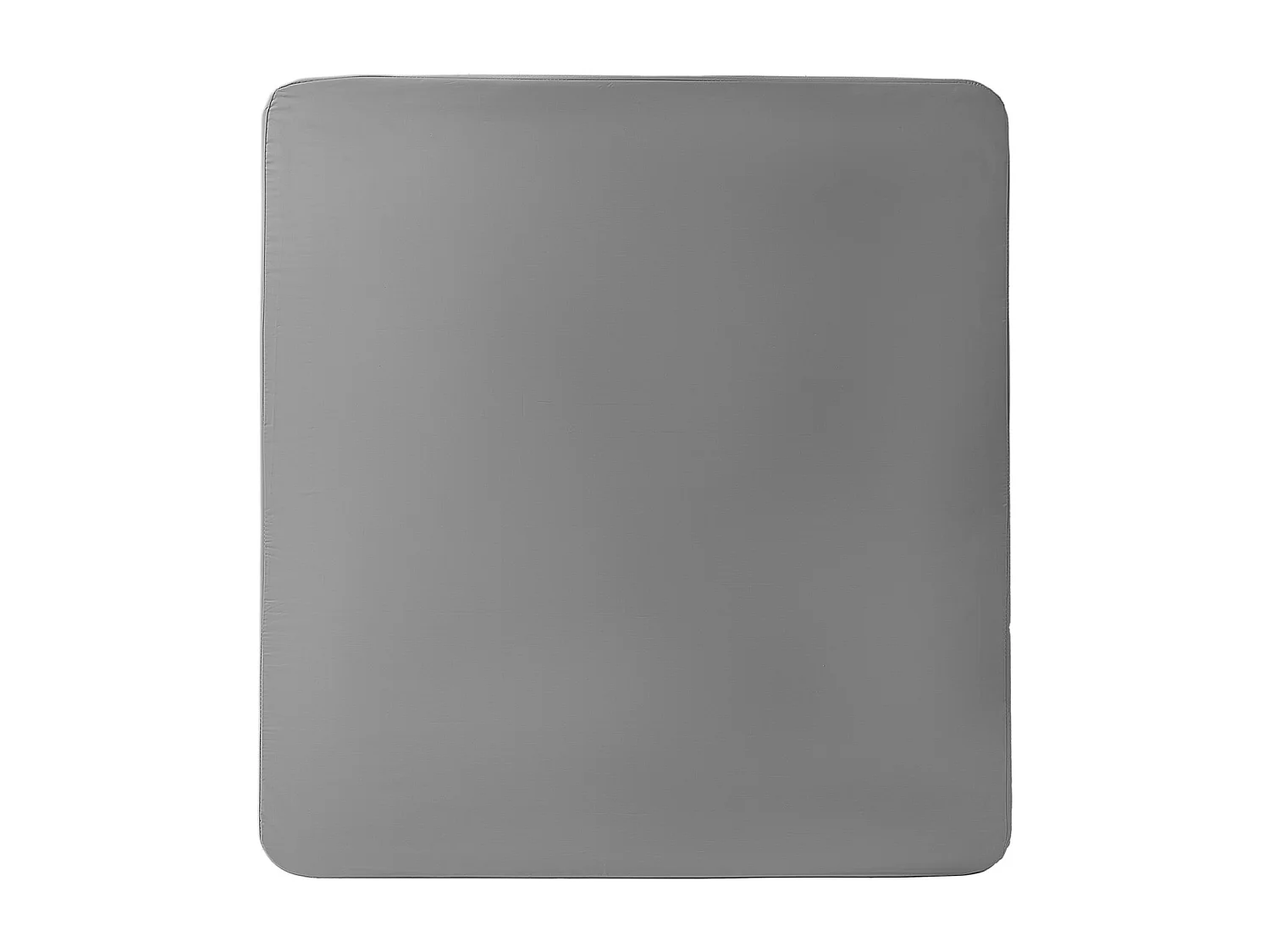 Sommier à Lattes SucceBuy King Size, 200 x 188 x 3.8 cm, avec Tissu Oxford 200D, Sommier en Bois pour Matelas King Size, Montage Facile, 4 Pièces, Gris