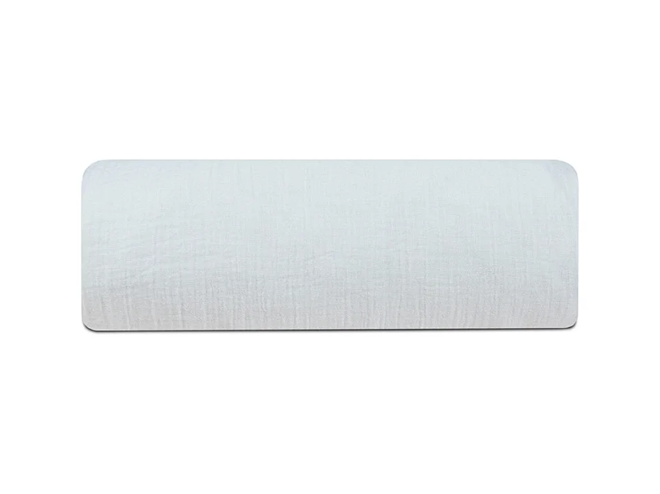 Drap-housse gaze de coton écrue 180x200 cm
