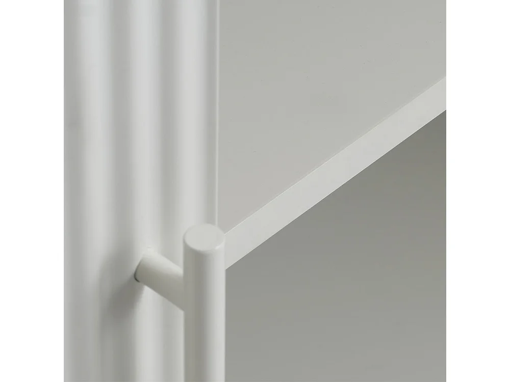 Buffet 3 portes 160 cm - Bois strié - MIRANO