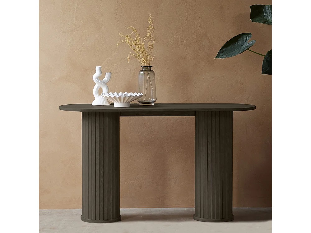 Console - Bois foncé - ALBA