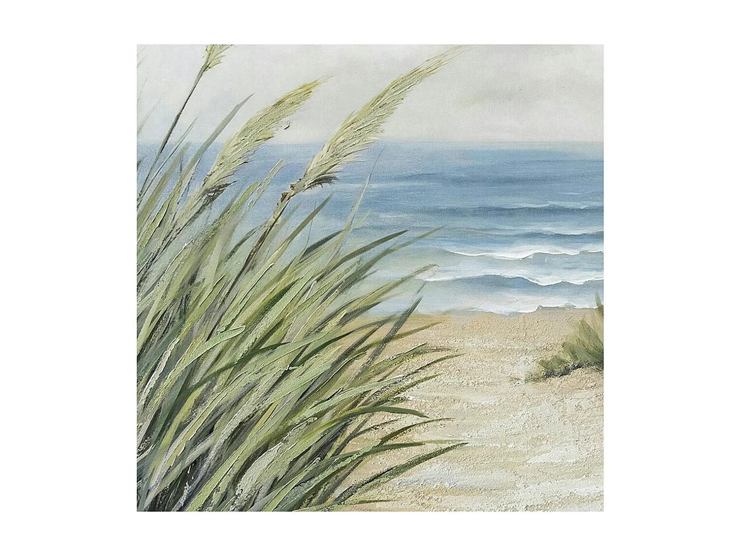 Tableau chemin de bord de mer 120x80 cm