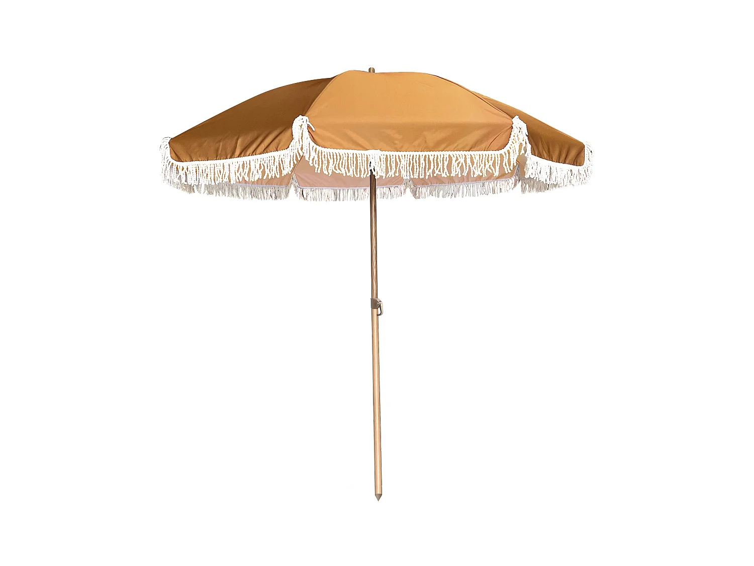 Parasol droit inclinable rond D.2 m - Gaya