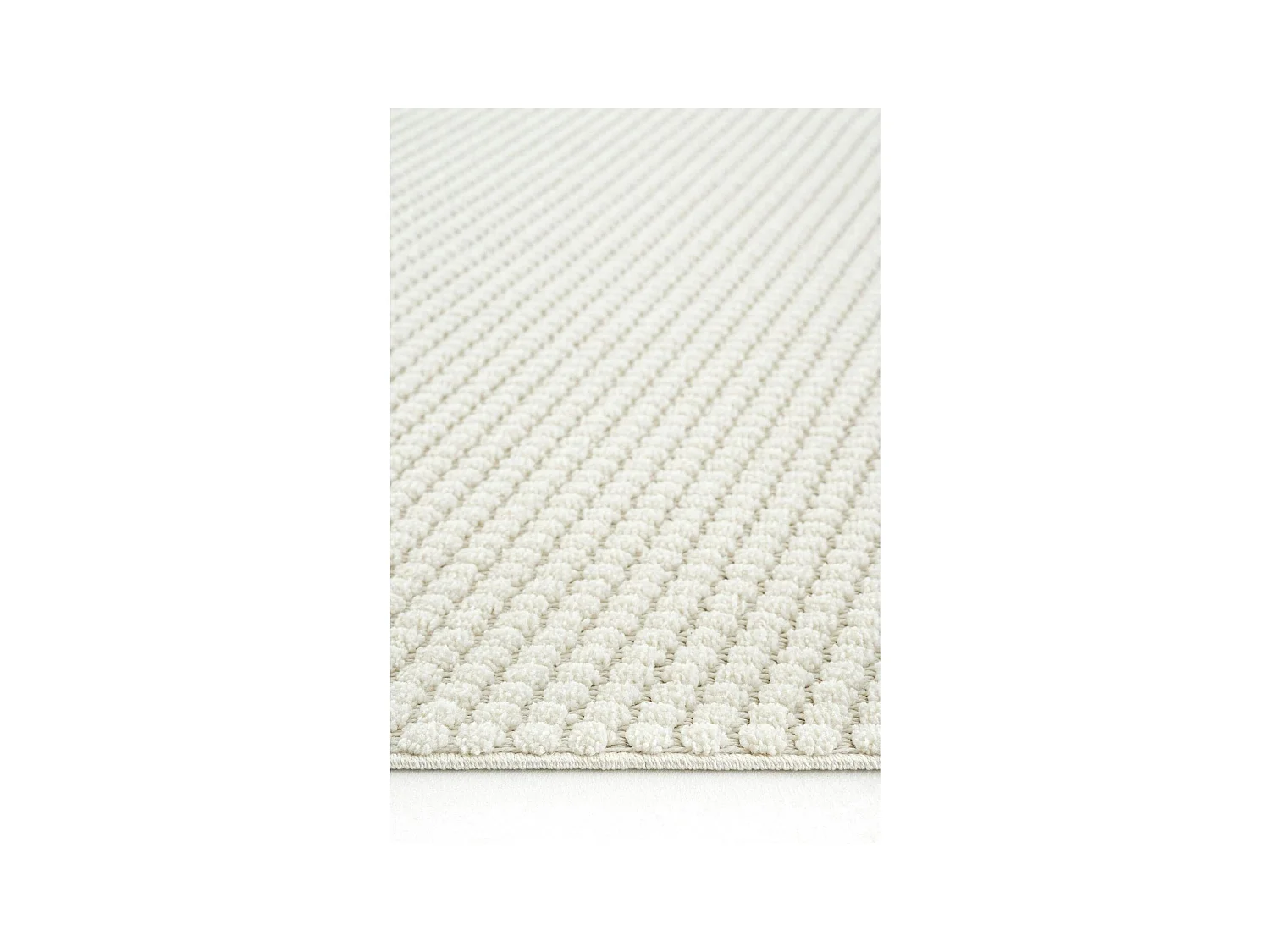 Tapis de salon crème – tissage texturé, 120x180 cm ISTANBUL