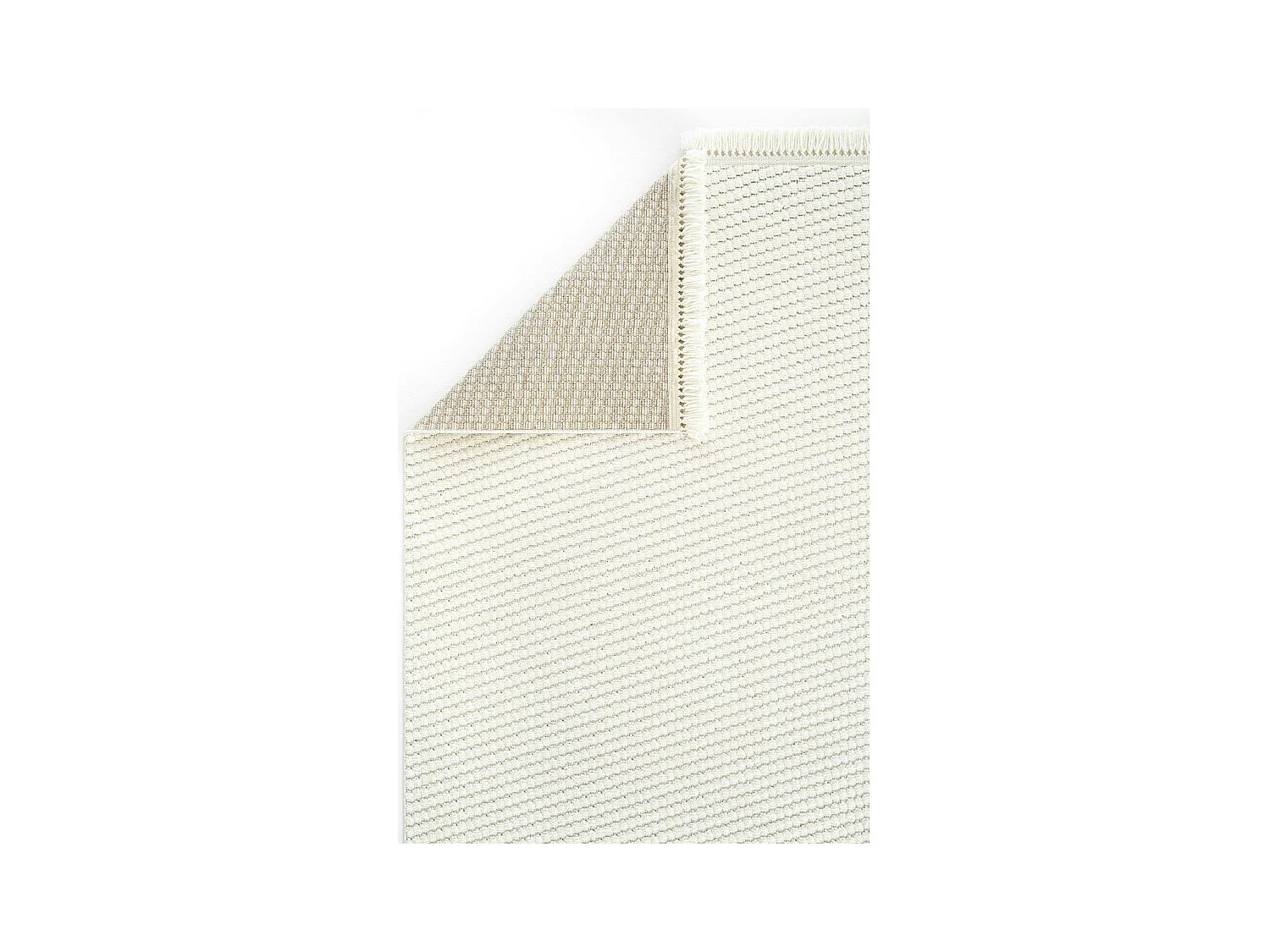 Tapis de salon crème – tissage texturé, 120x180 cm ISTANBUL