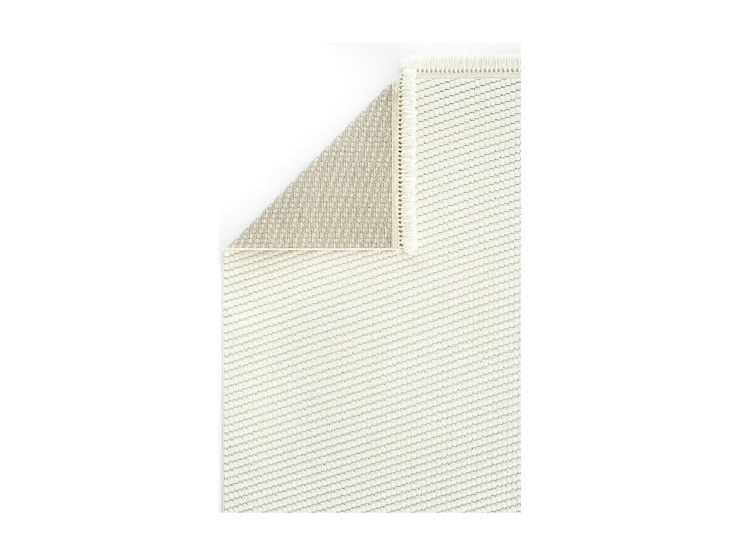 Tapis de salon crème – tissage texturé, 120x180 cm ISTANBUL