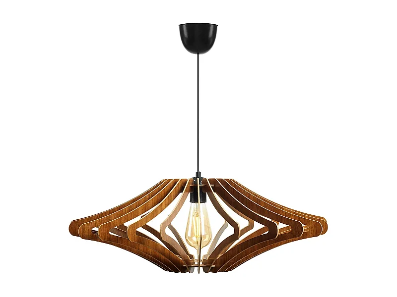 Suspension salle à manger marron - forme graphique BIEL