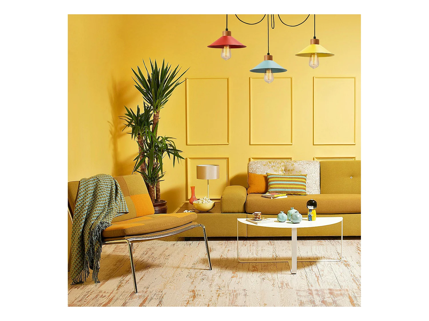 Suspension de salle à manger – araignée multicolore IGDIR