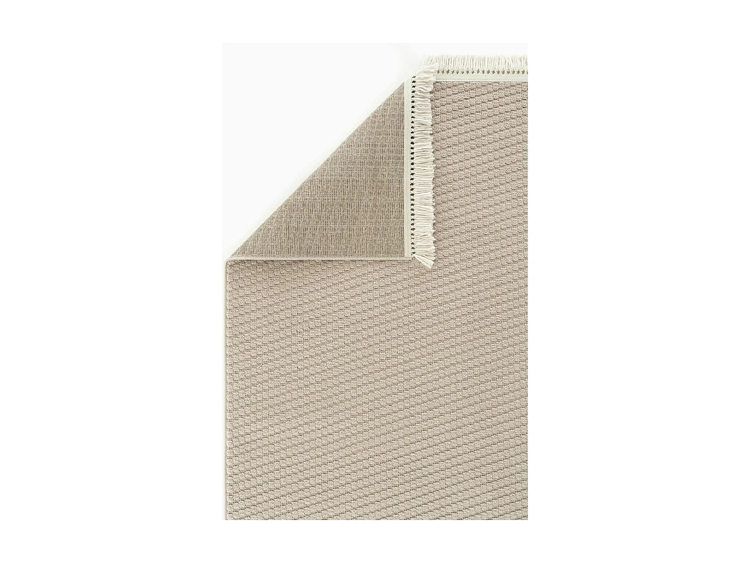 Tapis de salon taupe – tissage texturé, 120x180 cm ISTANBUL