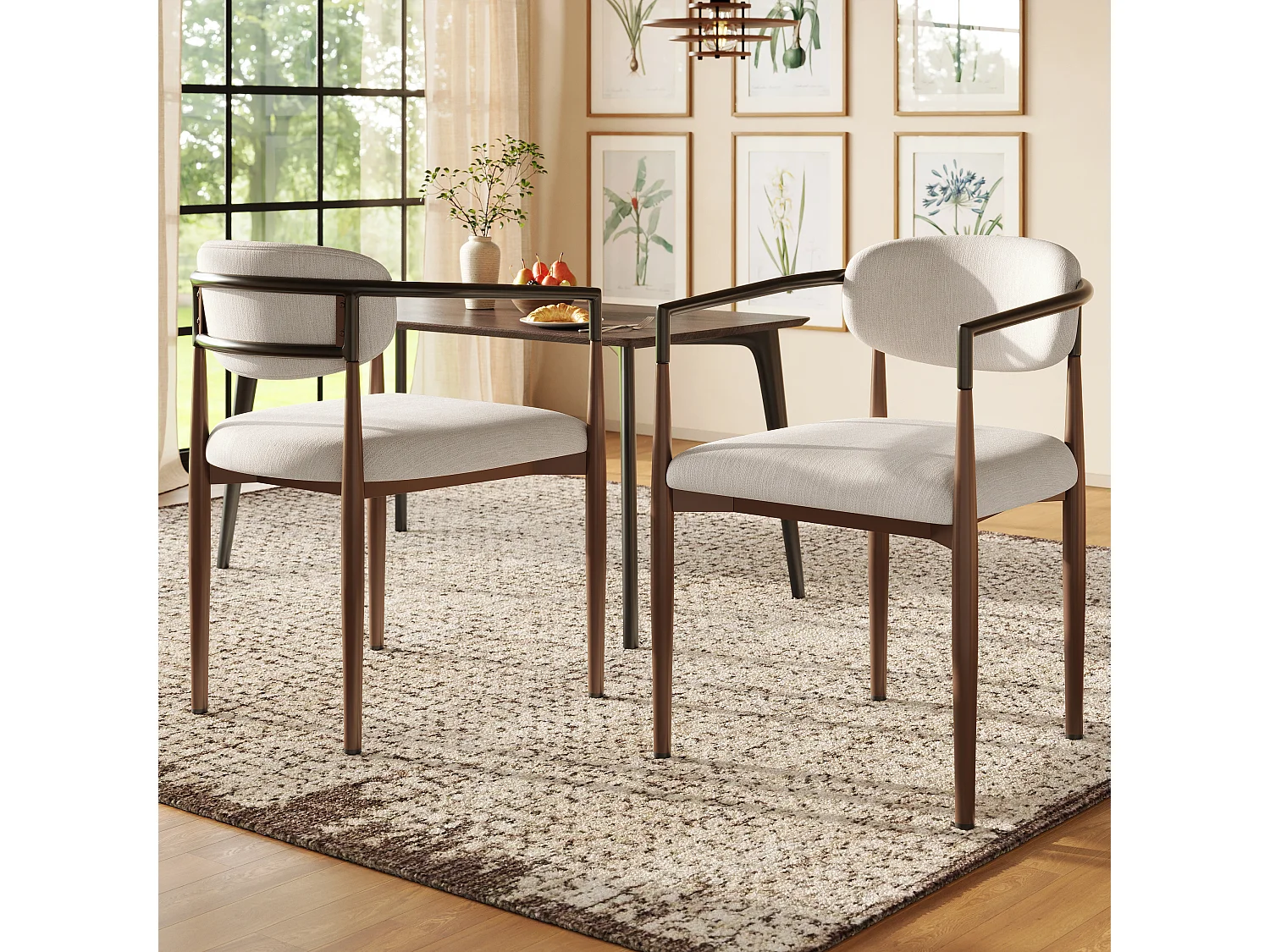 Chaise longue da pranzo in lino, ergonomica, in metallo, regolabile, design moderno, 57x60x81 cm