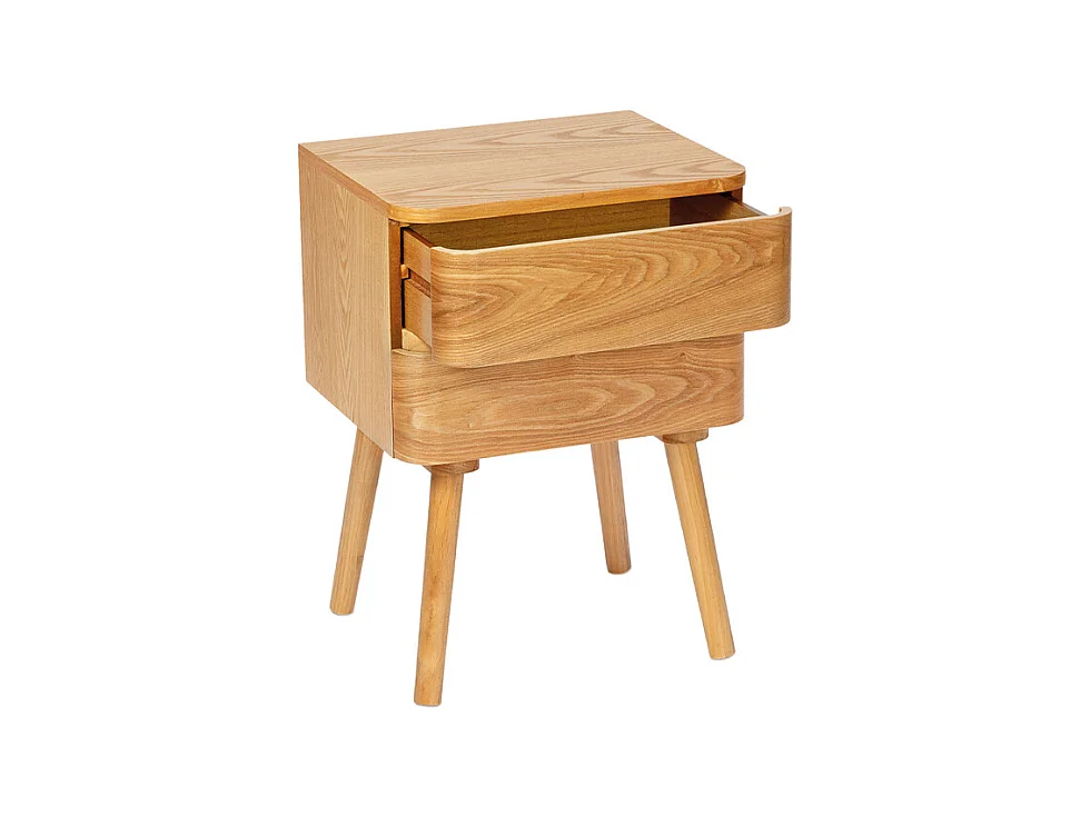 table de nuit bois oggi - 40x34x51 cm