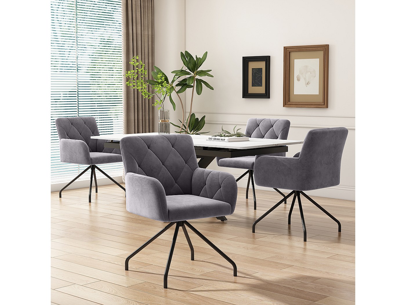 Chaise velours ORA or - Chaise - Magasins