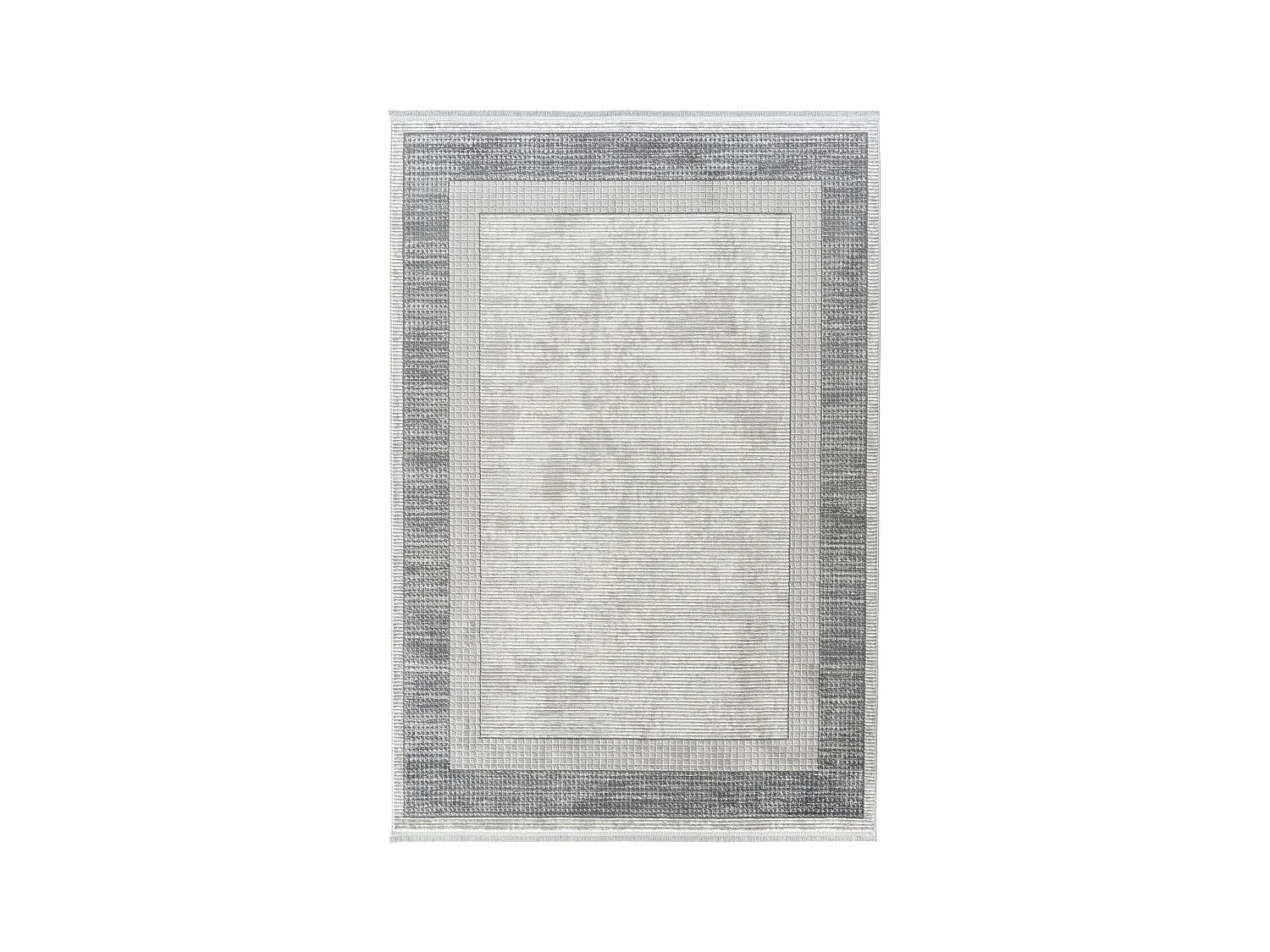 Tapis gris motifs géométriques – 120x180 cm ISTANBUL