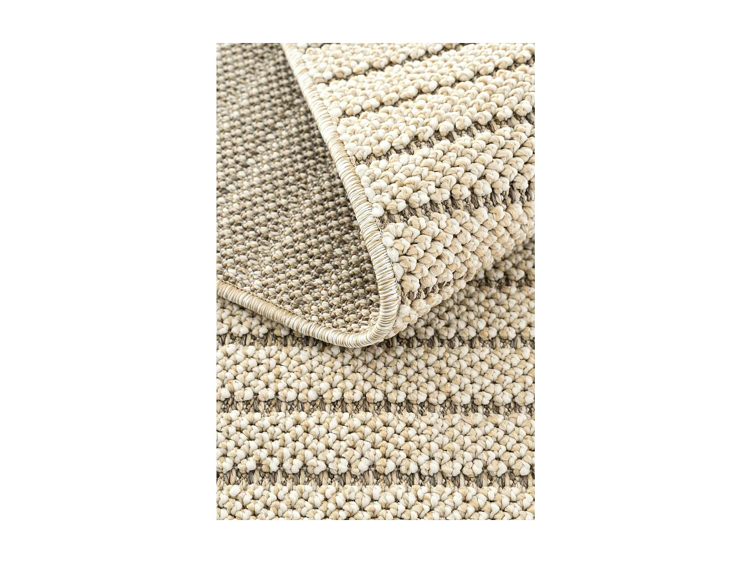 Tapis beige – motif lignes, 120x180 cm ISTANBUL