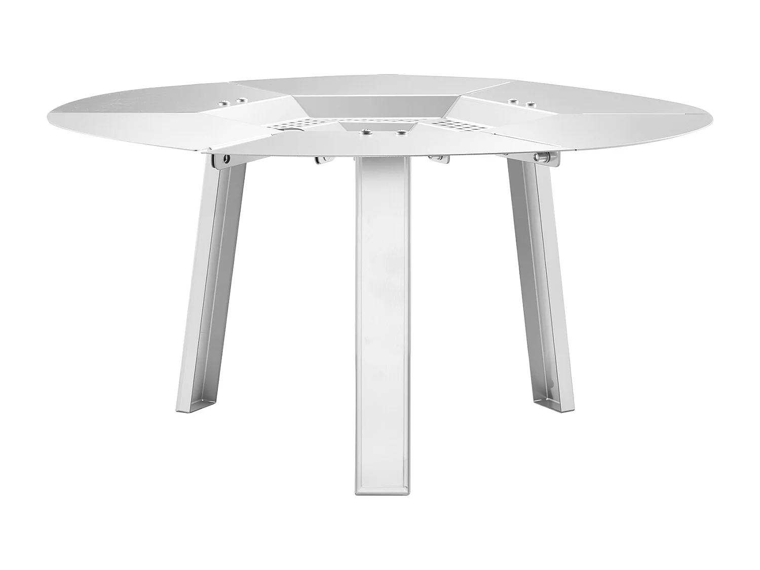 Diffuseur de Chaleur SucceBuy, 50.8x25.4 cm Protection Thermique Ronde, Diffuseur de Chaleur en Acier Inoxydable 304 avec Couvercle de Brûleur Amovible