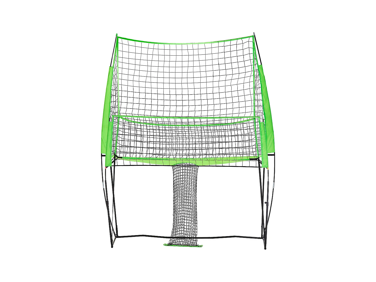 Filet de Volley-Ball SucceBuy Portable, Filet d'Entraînement de Volley-Ball Réglable en Hauteur avec Retour de Balle, pour Service Intérieur et Extérieur