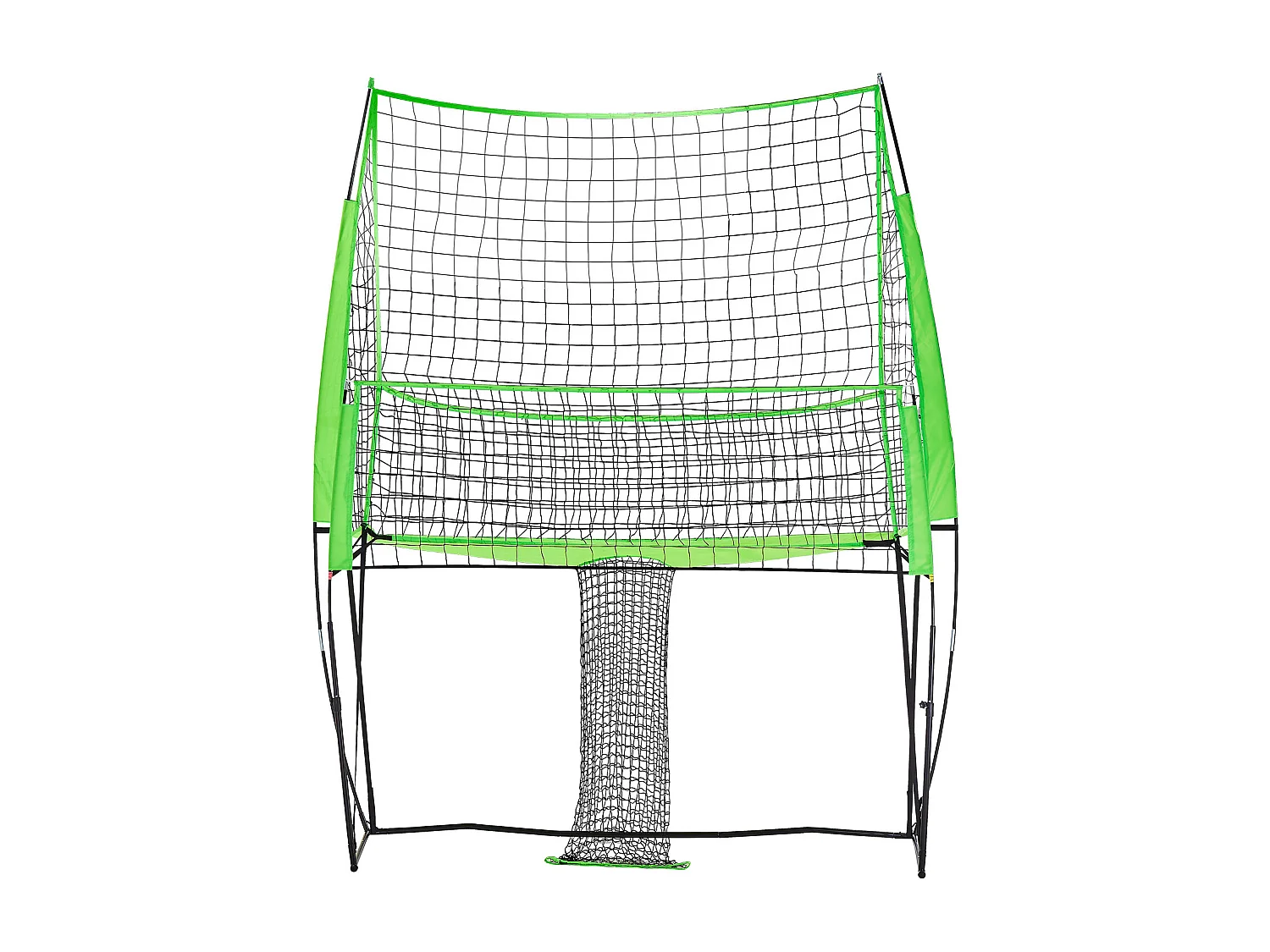 Filet de Volley-Ball SucceBuy Portable, Filet d'Entraînement de Volley-Ball Réglable en Hauteur avec Retour de Balle, pour Service Intérieur et Extérieur