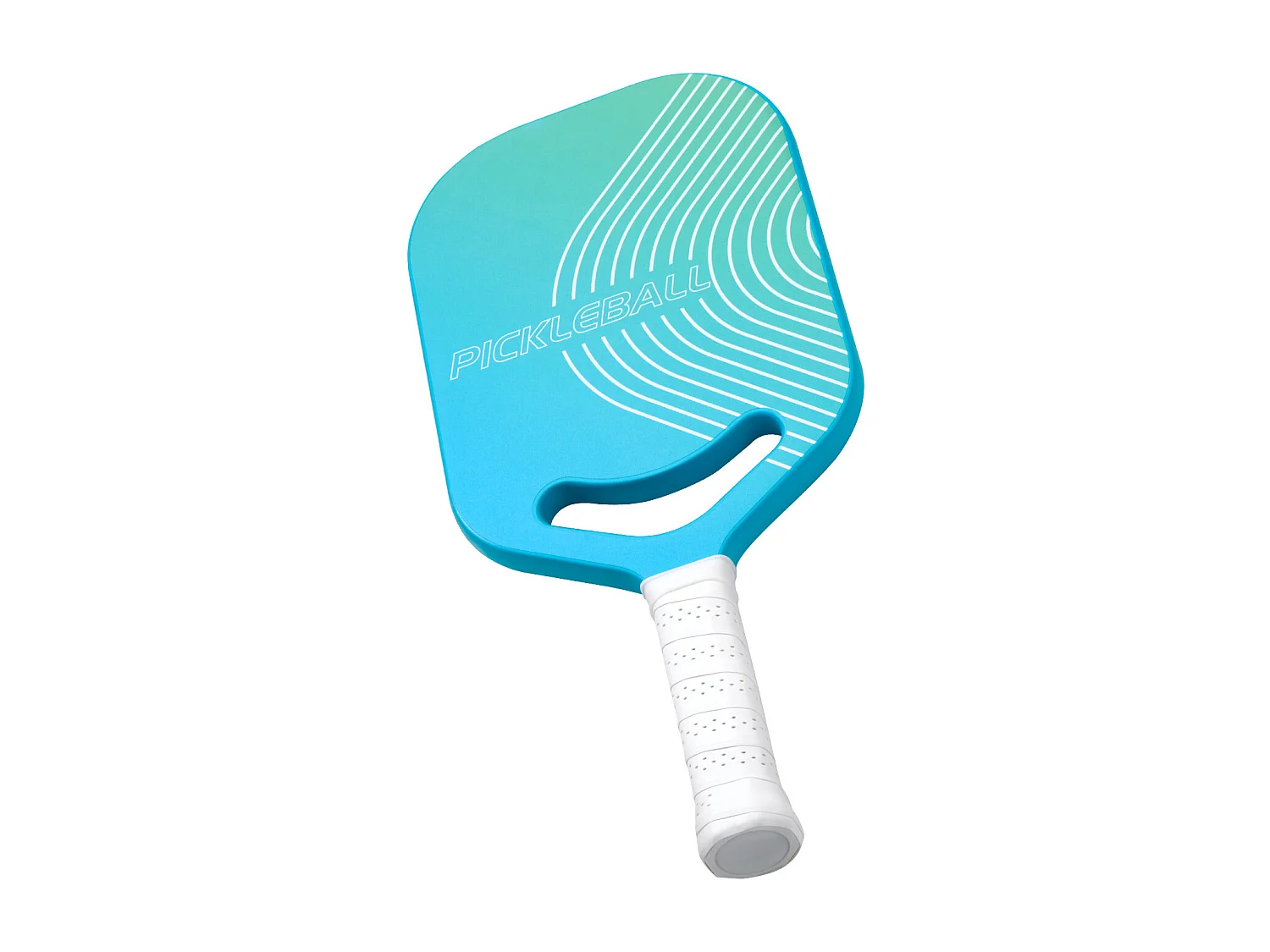 Raquette de Pickleball SucceBuy avec Aero-Throat, Surface en Fibre de Carbone T700 et Noyau en Nid d'Abeille, Raquette pour une Puissance, un Contrôle