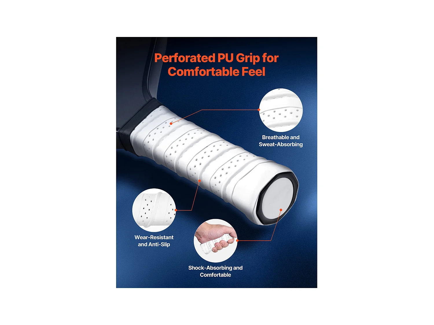 Raquette de Pickleball SucceBuy avec Surface en Fibre de Carbone T700 et Noyau en Nid d'Abeille, Raquette de Haute Qualité pour une Puissance, un Contrôle