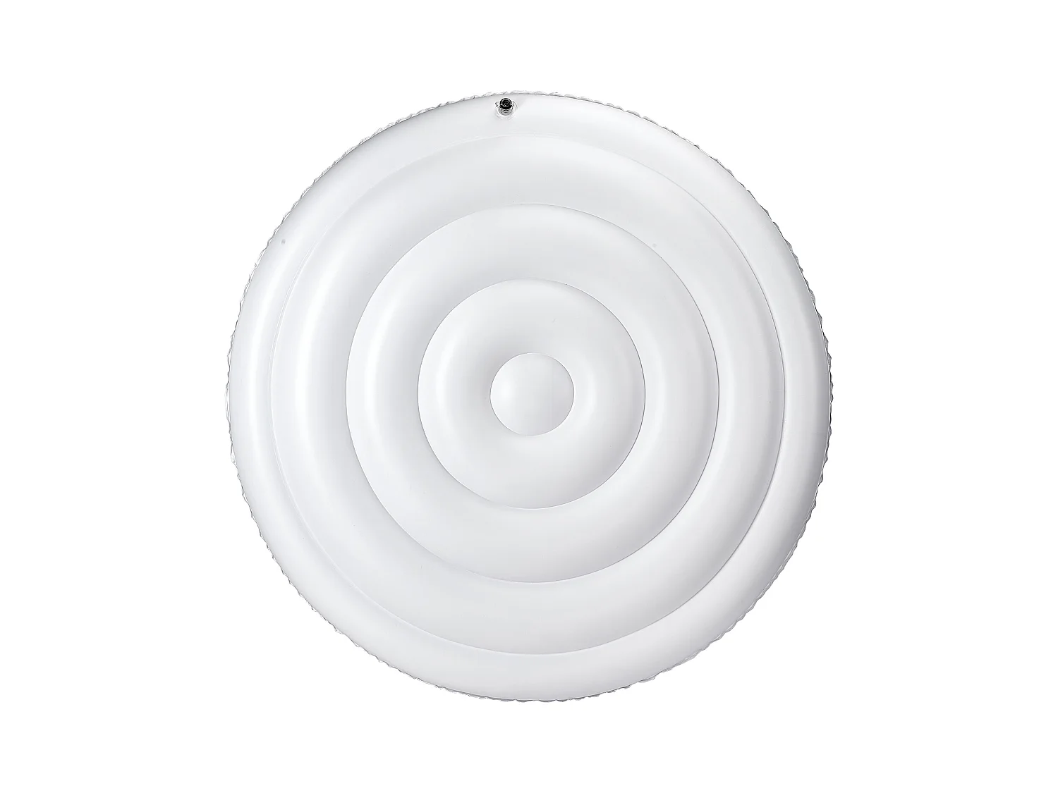 Couvercle Gonflable Rond SucceBuy pour Spa 164,5 cm, Housse de Protection pour Spa Résistante aux Intempéries et à l'Eau, Couverture Thermique en PVC, Blanc