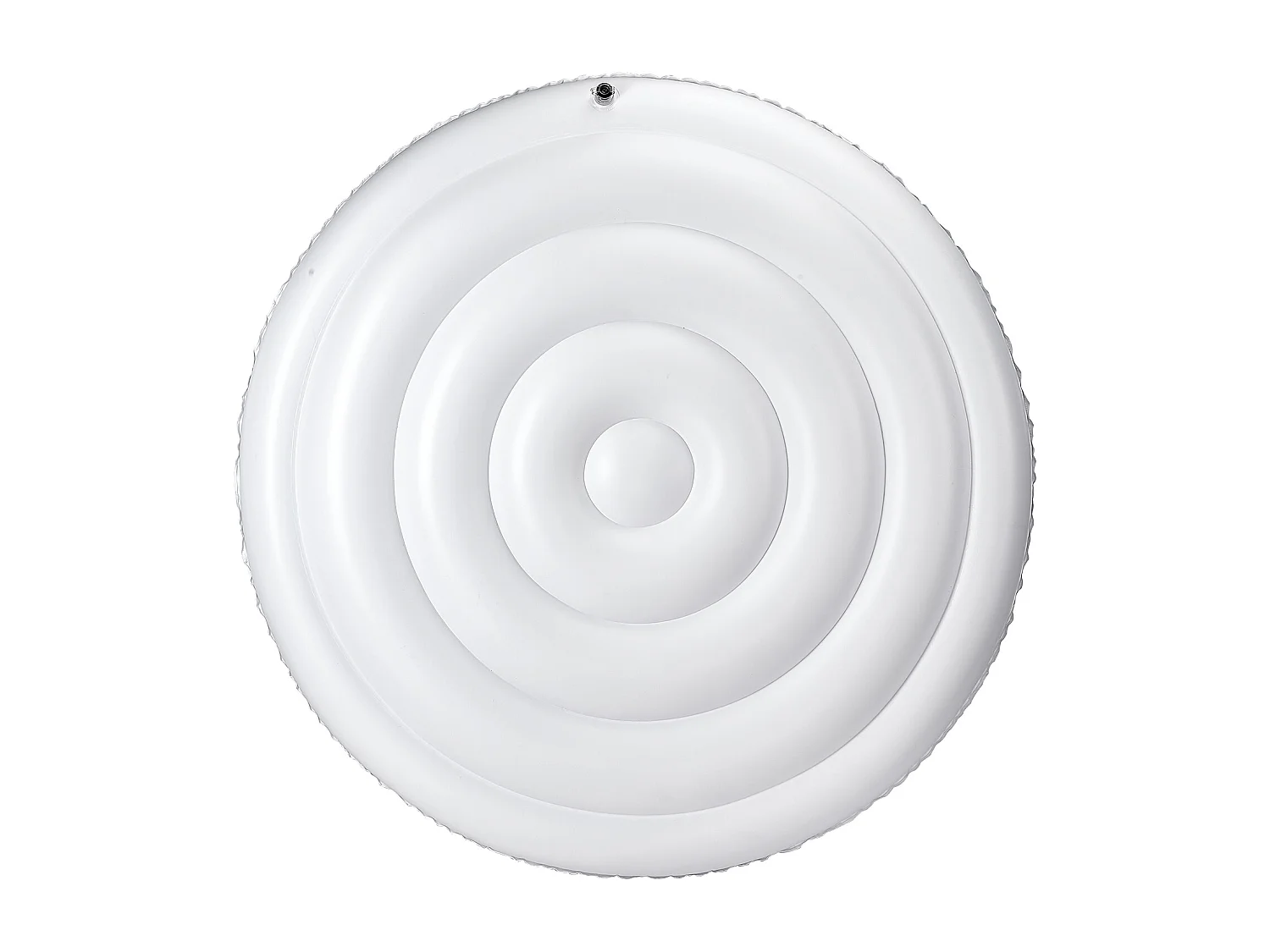 Couvercle Gonflable Rond SucceBuy pour Spa 164,5 cm, Housse de Protection pour Spa Résistante aux Intempéries et à l'Eau, Couverture Thermique en PVC, Blanc